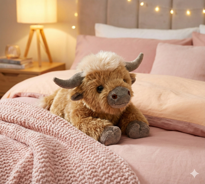 PuffPalls™ Weighted Highlander Plushie